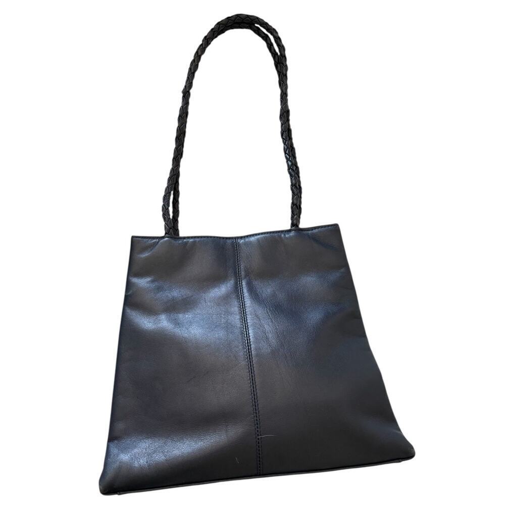 Diamicci Medium Navy Blue Shoulder Tote handbag Vintage Designer - Picture 3 of 11